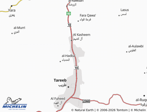 MICHELIN-Landkarte al-Ta'awun - ViaMichelin
