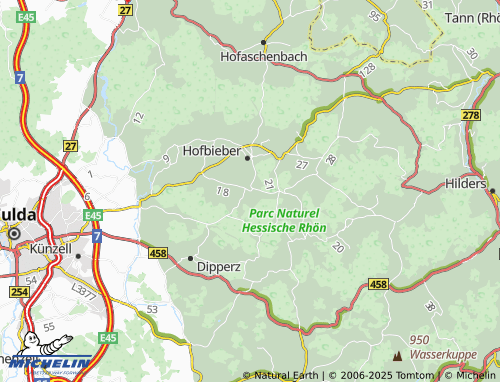 Carte MICHELIN Langenbieber - ViaMichelin