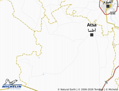 Mappa MICHELIN Munsha'at Faysal - ViaMichelin