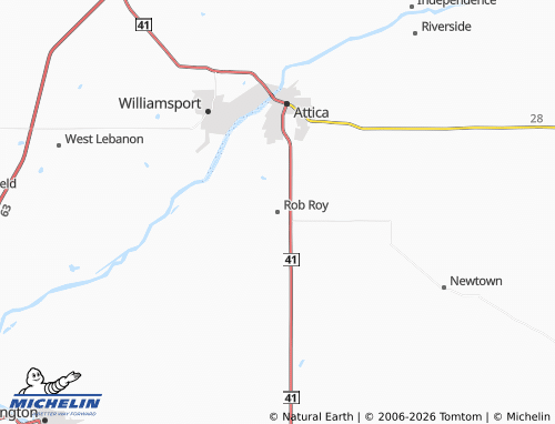 Mappa MICHELIN Rob Roy - ViaMichelin