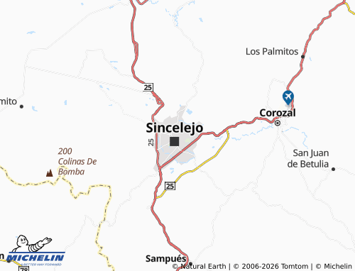Carte MICHELIN Charconcito - ViaMichelin