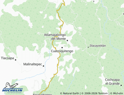 Mappa MICHELIN Cuatzoquitengo - ViaMichelin