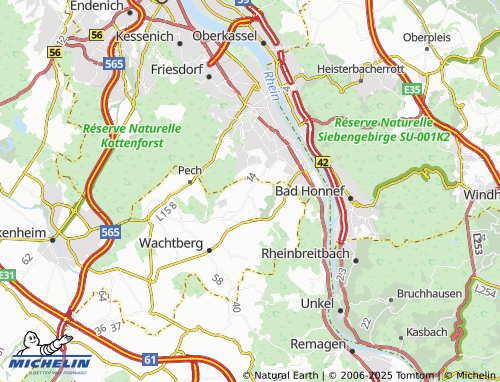MICHELIN Ließem map - ViaMichelin