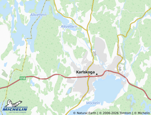 MICHELIN Bregårdsängarna map - ViaMichelin