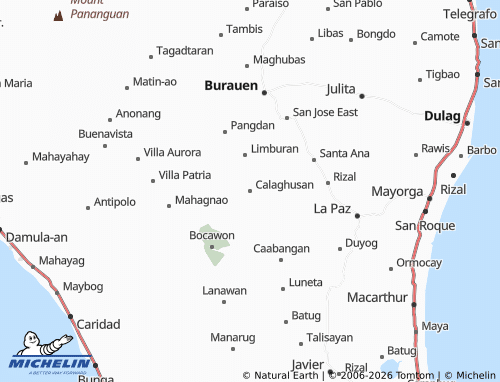 MICHELIN Calaghusan map - ViaMichelin