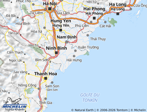 MICHELIN Hải Hậu map - ViaMichelin