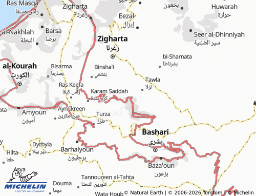 MICHELIN Ejbaa map - ViaMichelin