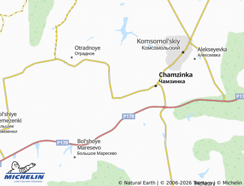 MICHELIN-Landkarte Rep'yevka - ViaMichelin