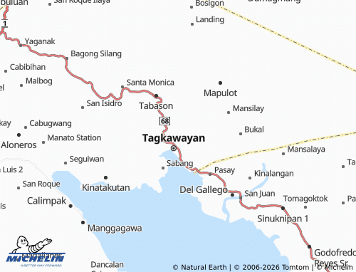 MICHELIN Payapa map - ViaMichelin