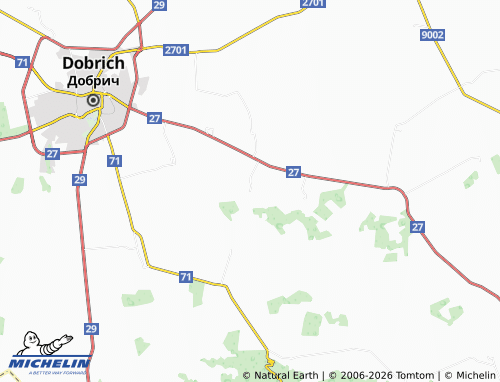 MICHELIN-Landkarte Popgrigorovo - ViaMichelin