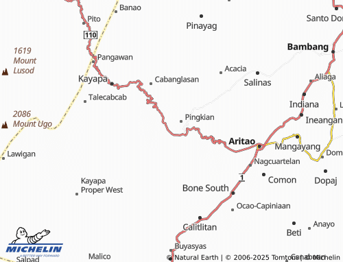 MICHELIN Buyasyas map - ViaMichelin