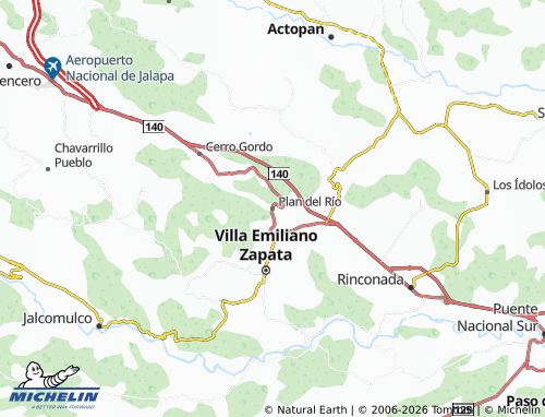 Mappa MICHELIN Plan del Río - ViaMichelin
