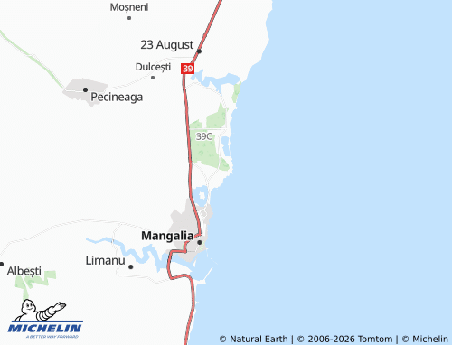 MICHELIN Cap Aurora map - ViaMichelin