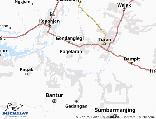 Carte MICHELIN Sidorejo - ViaMichelin