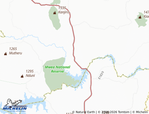 Mapa MICHELIN Mavuria - ViaMichelin