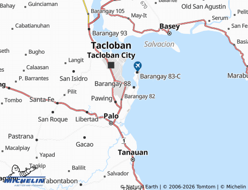 MICHELIN Barangay 81 map - ViaMichelin