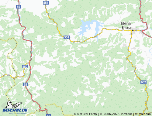 Mapa MICHELIN Badevtsi - ViaMichelin