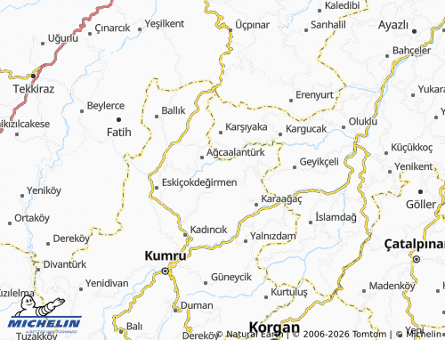 Mappa MICHELIN Esence - ViaMichelin