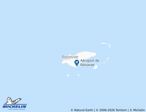 MICHELIN Raivavae map - ViaMichelin