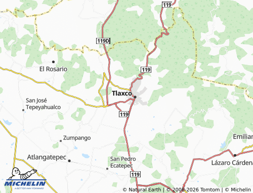 Mapa MICHELIN Tepatlaxco - ViaMichelin