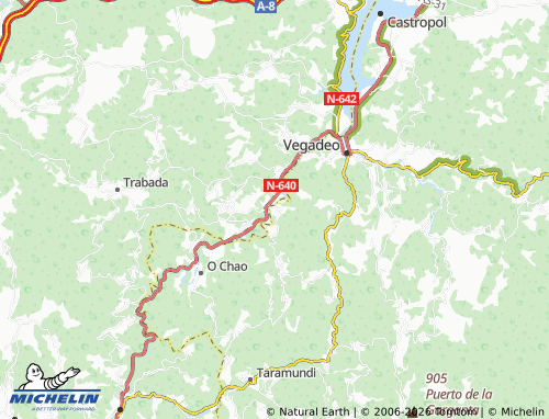 MICHELIN-Landkarte Abres - ViaMichelin