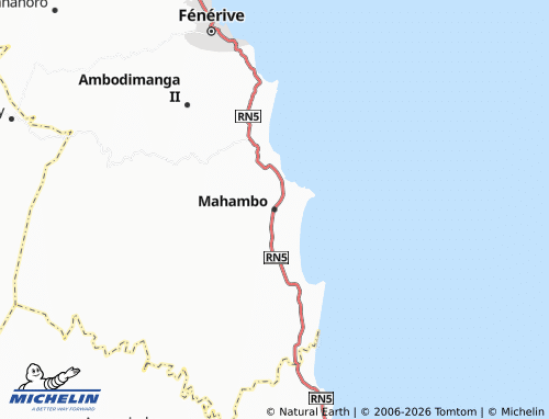 MICHELIN Mahambo map - ViaMichelin