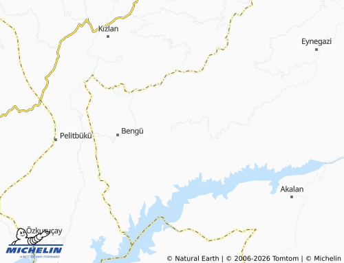 Mappa MICHELIN Başkaya - ViaMichelin