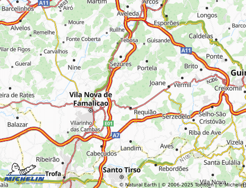 MICHELIN Ancede map - ViaMichelin