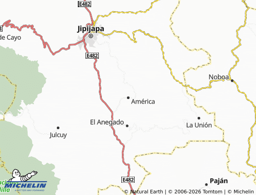 Mapa MICHELIN América - ViaMichelin
