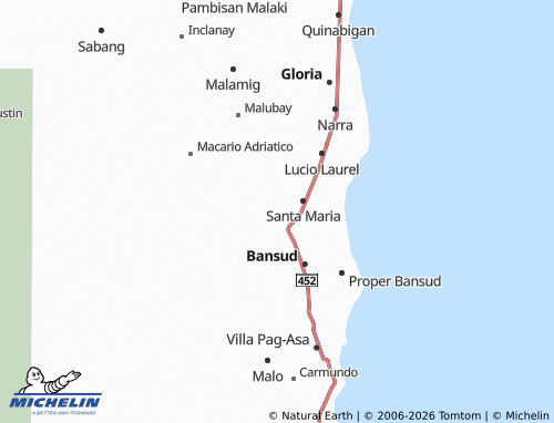 Mapa MICHELIN Manguyang - ViaMichelin