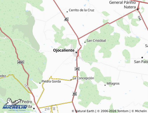 MICHELIN Lázaro Cárdenas map - ViaMichelin