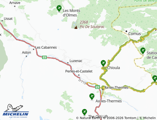 Mappa MICHELIN Bestiac - ViaMichelin