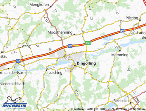 Mappa MICHELIN Höll - ViaMichelin