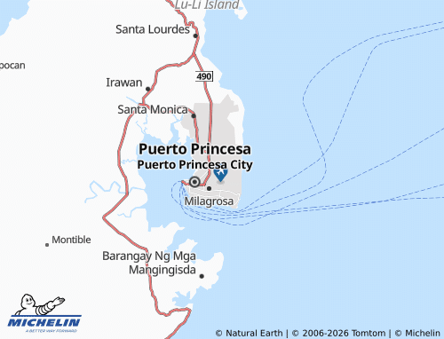 MICHELIN San Miguel map - ViaMichelin