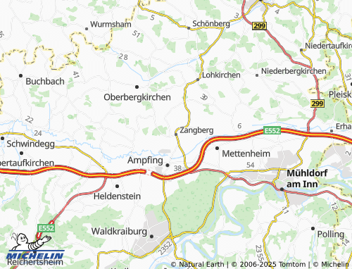 MICHELIN-Landkarte Zangberg - ViaMichelin