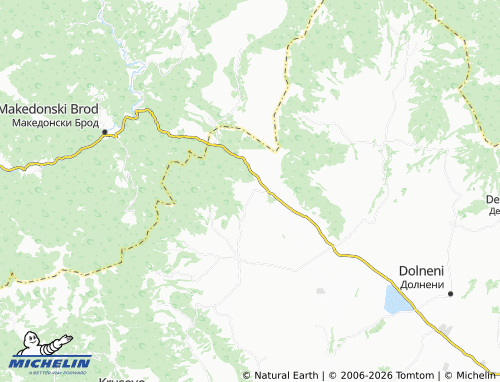 Mapa MICHELIN Debreshte - ViaMichelin