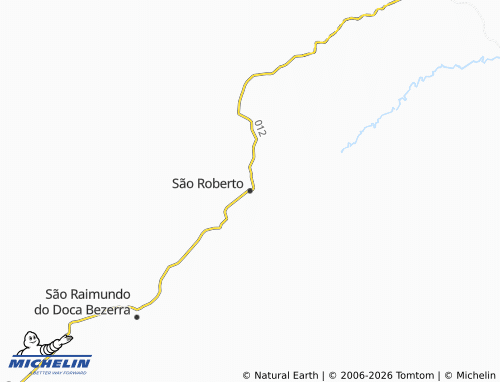 Mappa MICHELIN São Roberto - ViaMichelin