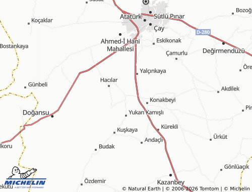 MICHELIN Demirören map - ViaMichelin