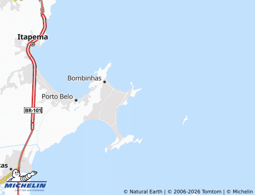 Mapa MICHELIN Quatro Ilhas - ViaMichelin