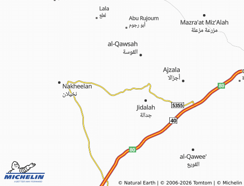 MICHELIN-Landkarte al-'Awshaziyyah - ViaMichelin