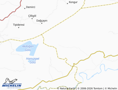 Mappa MICHELIN Seçme - ViaMichelin