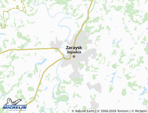 Carte MICHELIN Zaraysk - ViaMichelin