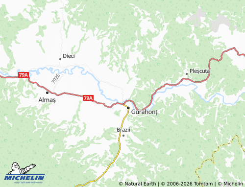 Carte MICHELIN Iosaș - ViaMichelin