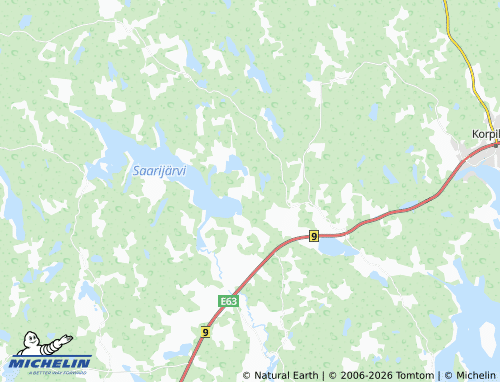 MICHELIN Leustu map - ViaMichelin