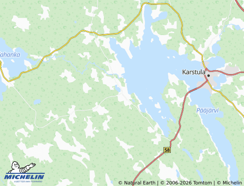 MICHELIN Rantakylä map - ViaMichelin