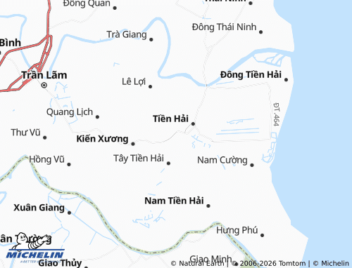 Mapa MICHELIN An Ninh - ViaMichelin
