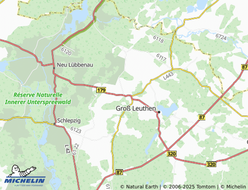 Carte MICHELIN Gröditsch - ViaMichelin