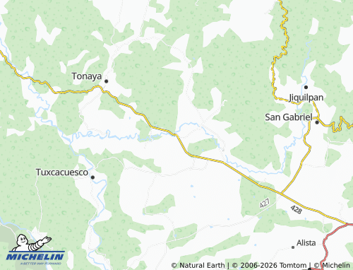 Mappa MICHELIN Apulco - ViaMichelin