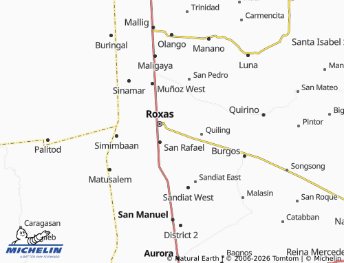 Mappa MICHELIN Rizal - ViaMichelin
