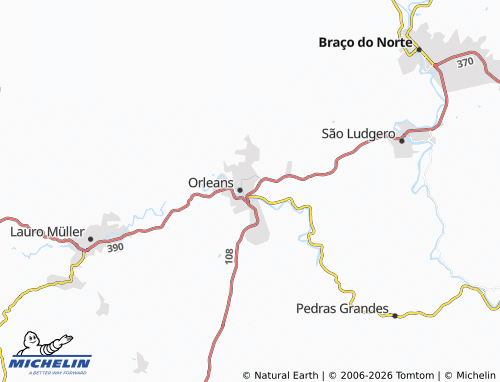 Mapa MICHELIN Santista - ViaMichelin